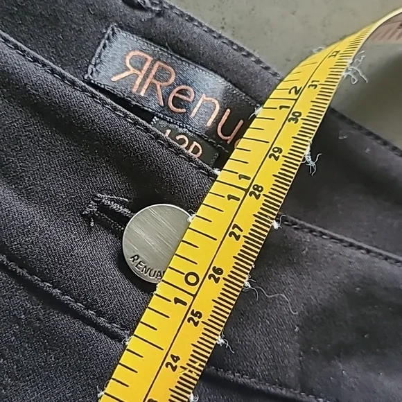 Renuar black casual pants. Size 12 P - Picture 8 of 11